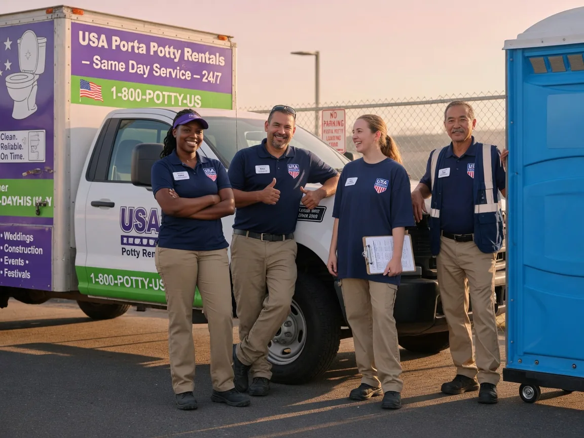Porta Potty Rental company in West Brooklyn, IL