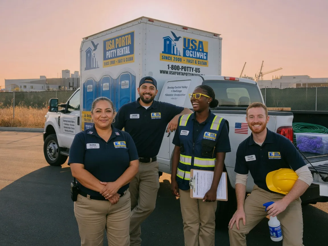 Portable Toilet Rental company in West Brooklyn, IL